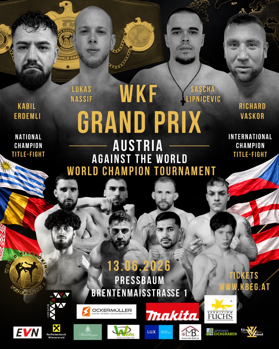 V. WKF Grand Prix poster