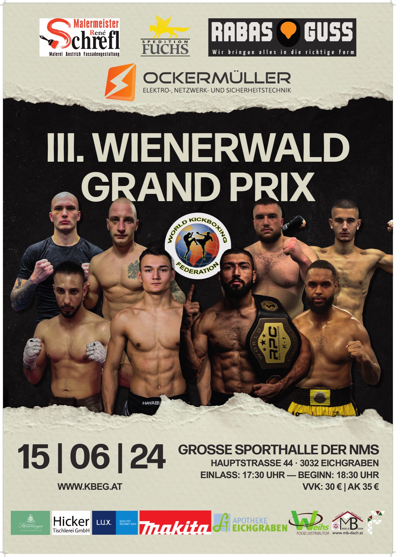 Poster III. Wienerwald Grand Prix