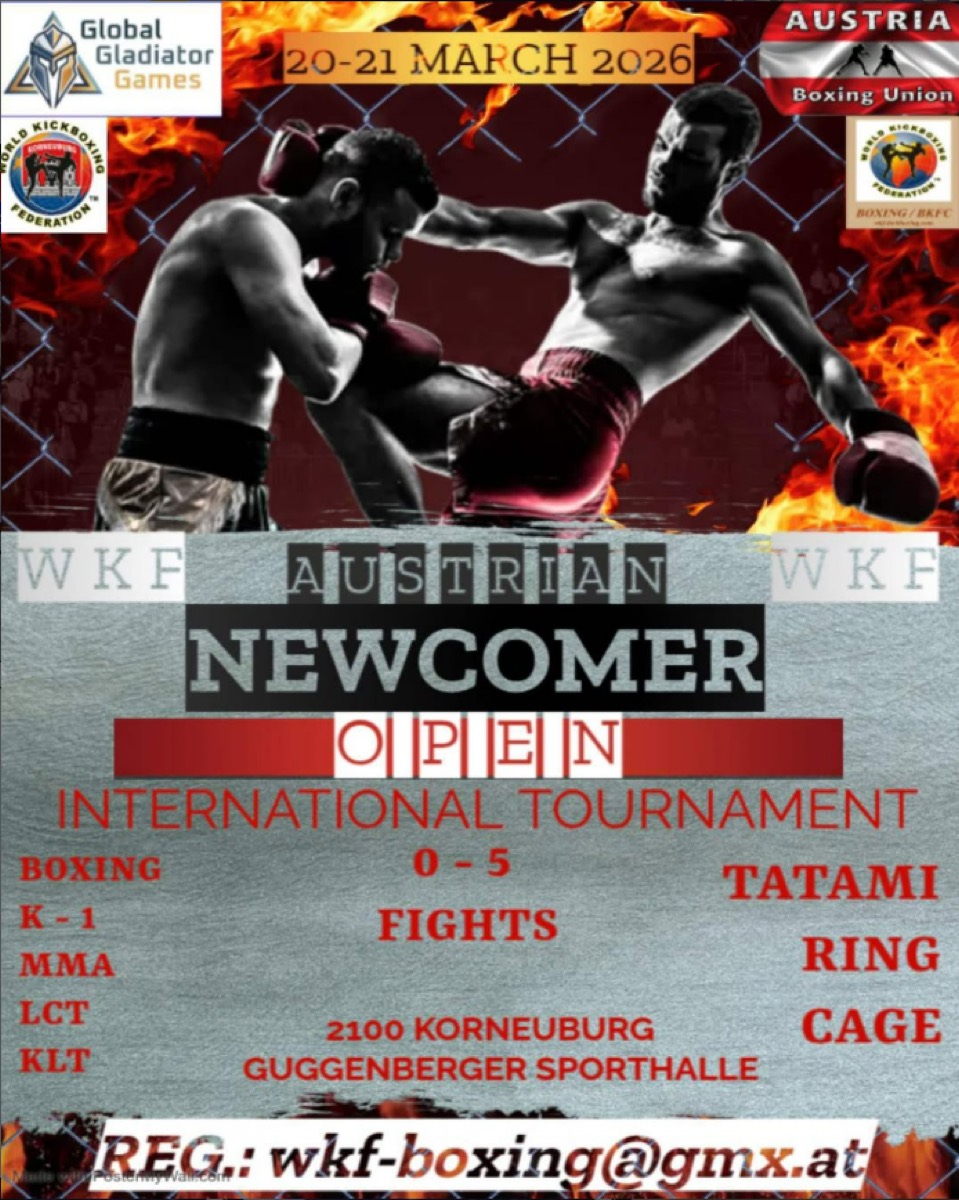 Poster Austrian Newcomer Open